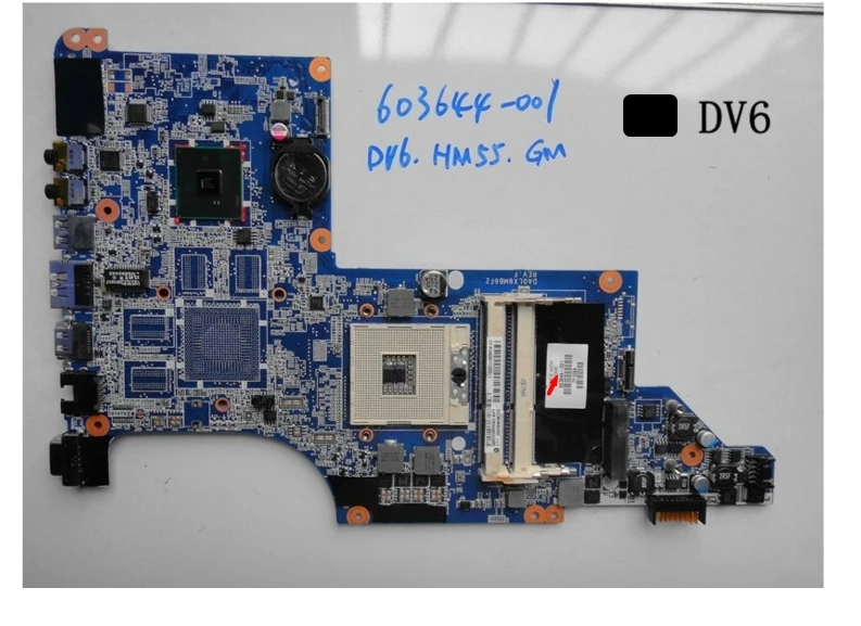 603644-001 lap connect board connect with motherboard HM55 DDR3 GM full test lap connect board