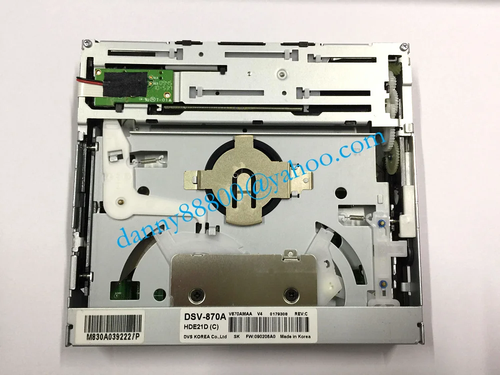 Brandnew Korea DVS DSV-870A DSV-870 DVD Loader with correct board for Hyundai Tucson Hyundai Santa Car DVD navigation mechanism