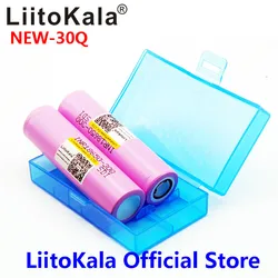 LiitoKala 100% oryginalny nowy do baterii INR 18650 3.7V 3000mAh INR18650 30Q li-ion akumulatory