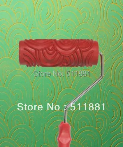 

8'' 200mm NCCTEC Clouds rubber paint roller 2013 New Style liquid wallpaper paint mould | let's creat a colorful world