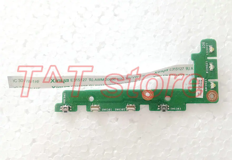 original TP550LA Power Button Buttons Board with Cable TP550_POWER_SWITCH 60NB0590-PS1010 test good free shipping