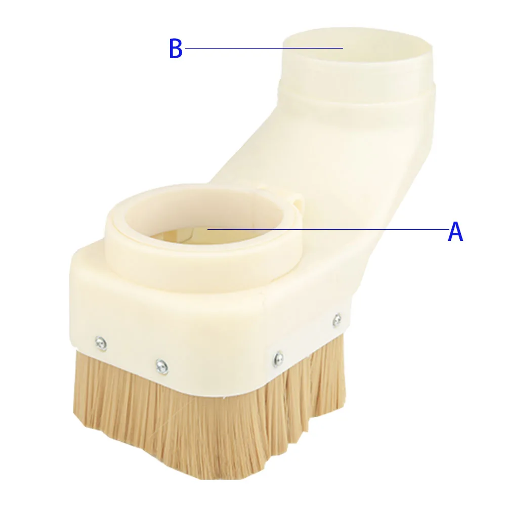 Coleta de poeira para motor de eixo de 100mm, capa para máquina cnc de nylon