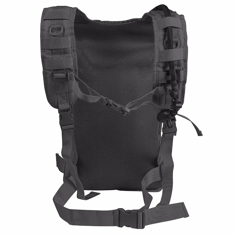 Tactical Molle Hydration Carrier Gói Ba Lô cho Chạy Đi Bộ Camping Cycling phù hợp với Xe Máy Seibertron 2.0L/2.5L nước bag