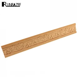 RUNBAZEF New Woodcarving Decal Wood Engrave Onlay Applique Craft Vintage Home Decor Wedding Decoration Accessories Elegant Gifts