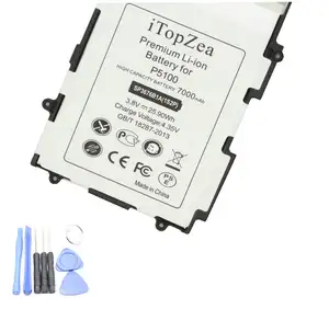 Bilashmart iTopZea 1x 7000mAh SP3676B1A(1S2P) Replacement Battery Samsung Galaxy Tablet Tab 2 Note 10.1 P5100 P5110 P7500 P7510 N8000