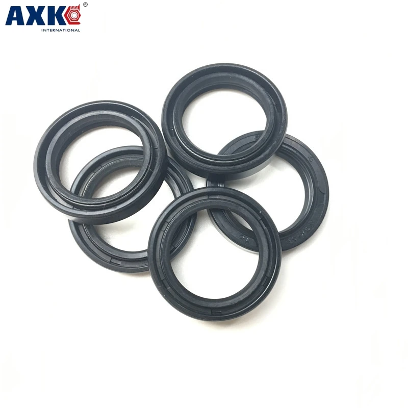 10PCS TC Tape Skeleton Oil Seal 13x25x7 14x25x7 14x30x7 14x30x5/7/8/10mm Radial Shaft Seals NBR Gaskets Nitrile Rubber Oil Seals