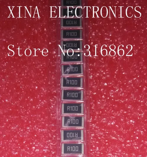 2512-0.1R 2512-R100 100MR 0.1ohm  Smd Resistor 5% 100pcs/LOT Free shipping