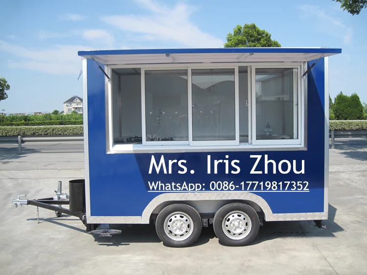 Mobile Restaurant Truck For Selling Fast Food Food Trucks Popcorn Food Trucks Mobile Food Trailer