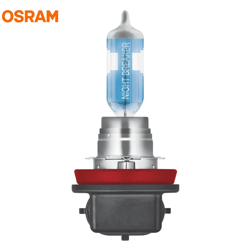 OSRAM H8 12V 35W New Night Breaker Laser Next Generation Car Halogen Headlight Fog Light Lamps +150 Brighter 64212NL, 2X