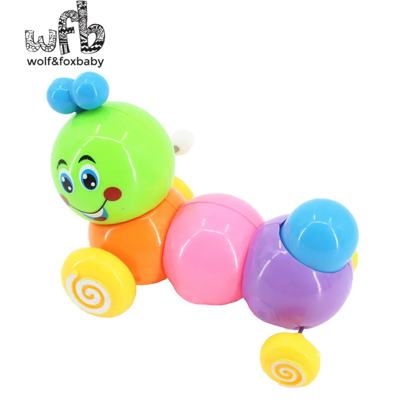 

Retail Baby kids infants funny toys children wind-up toys,multicolor brightly rotate caterpillar new