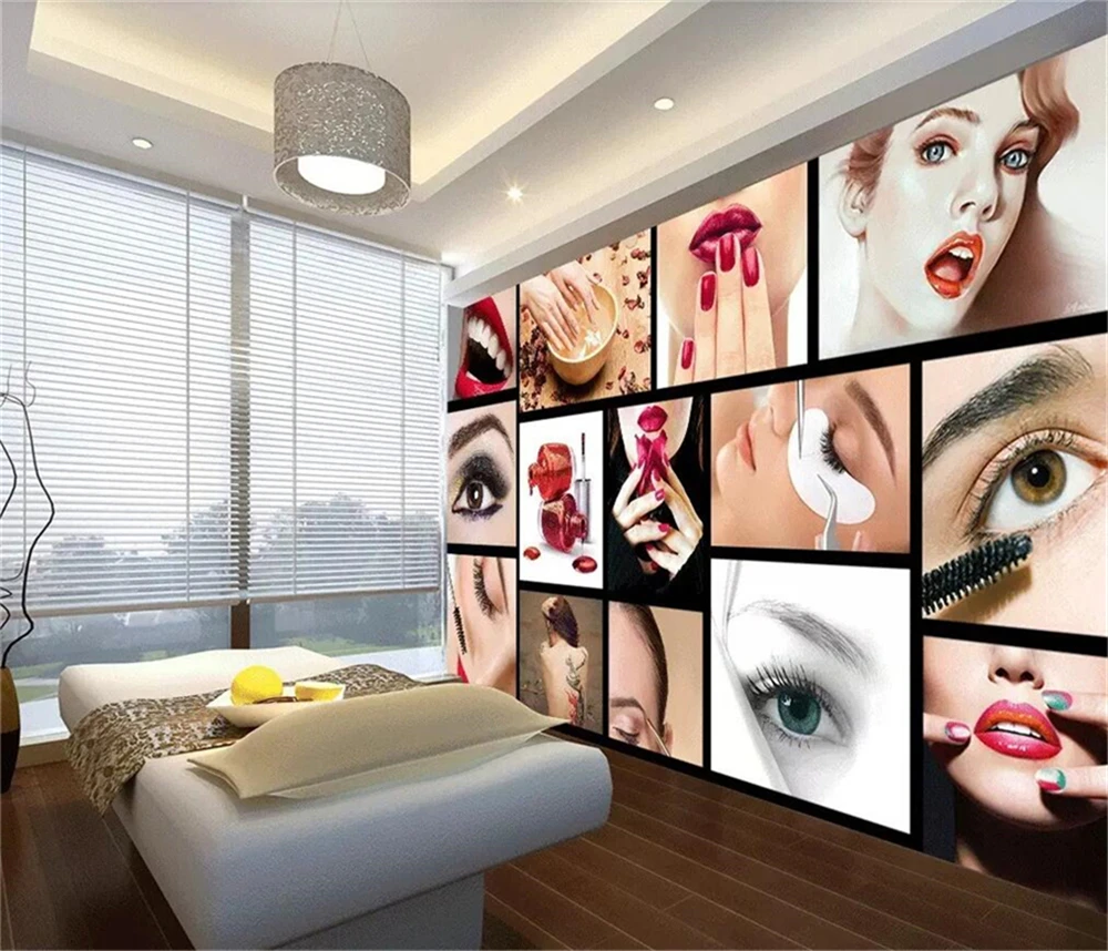 

Decorative wallpaper Background wall for manicure and Cosmetology