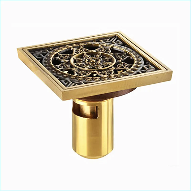 

square shower drains,Deepwater closure Art Brass floor drain,floor drain strainer,J14272