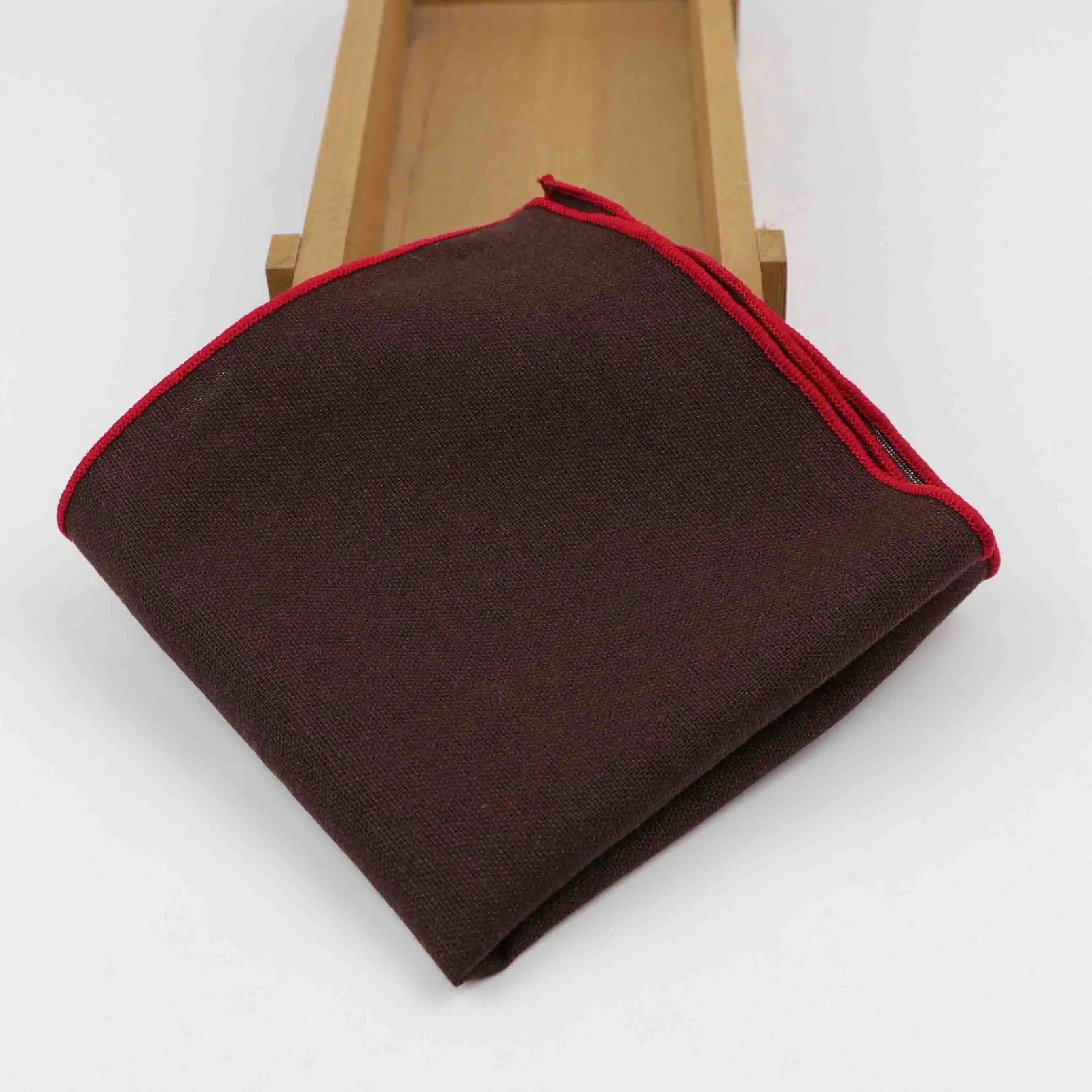 Men's Solid Cotton Handkerchiefs Pocket Square