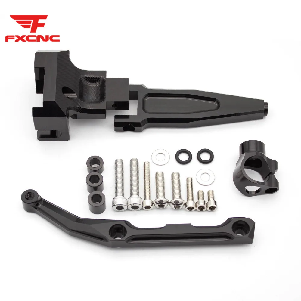 

For Yamaha FJ-09 MT-09 Tracer 2016 - 2020 Motorcycle Steering Stabilize Damper Bracket Mount Support Holder Kit Set Accessories