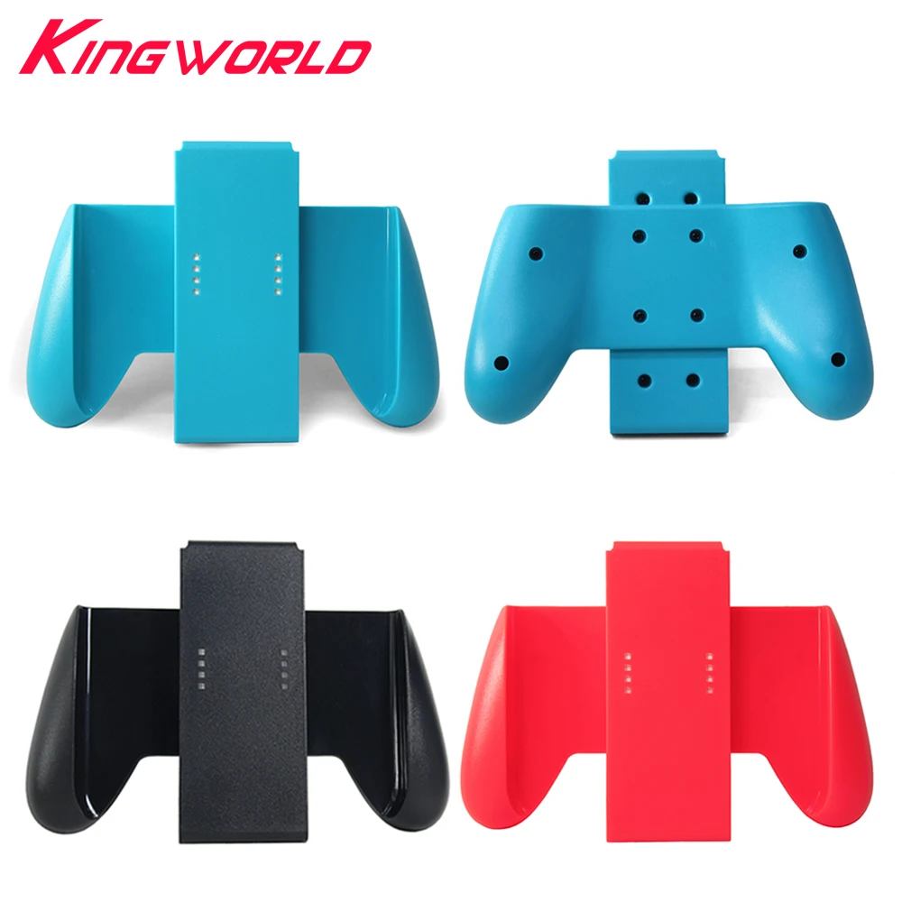 Xunbeifang 2pcs Grip Handle Bracket Support Holder Charger Plastic for S-witch Joy-Con