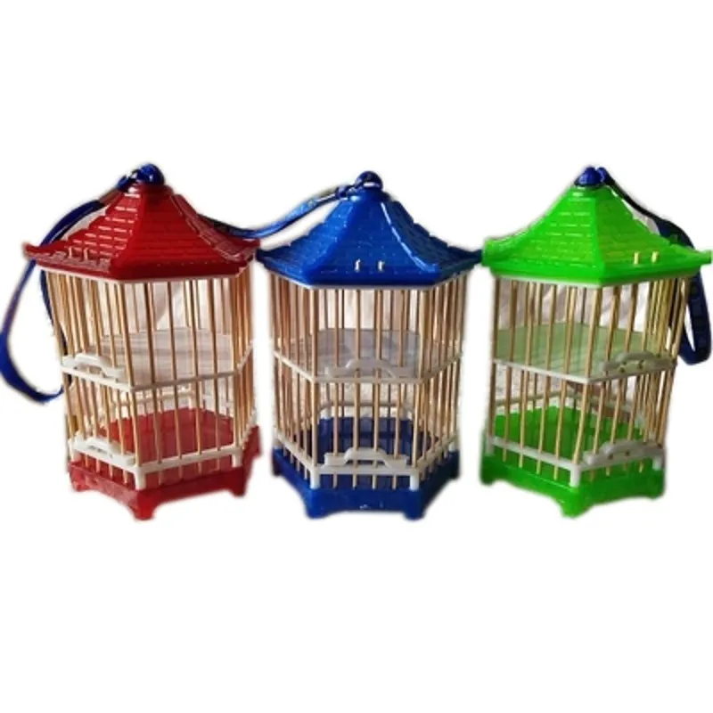 Wykwintna Budka dla Owadów Klatka Zabawka Kolorowa Dziecięca Zewnętrzna Trzmiel Żuk Karmienie Prezent dla Dzieci Unisex Plastik