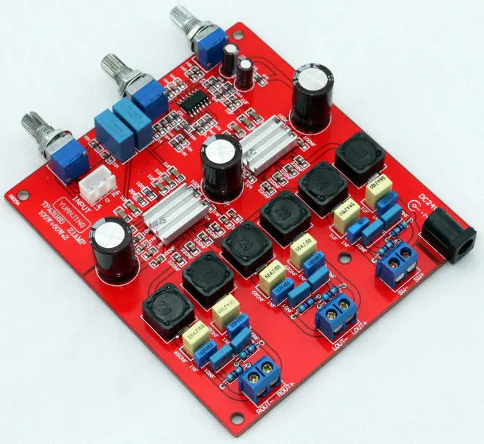 Lắp Ráp TPA3116 2.1 Bộ Khuếch Đại Công Suất Ban 50W + Tặng 50W + 100W Loa Siêu Trầm
