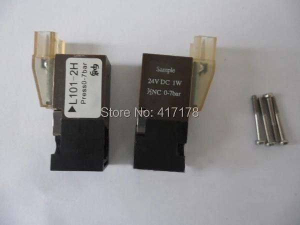 

Korean 10mm Solenoid Valve L101-2H / Knitting Machinery 10mm Solenoid valve