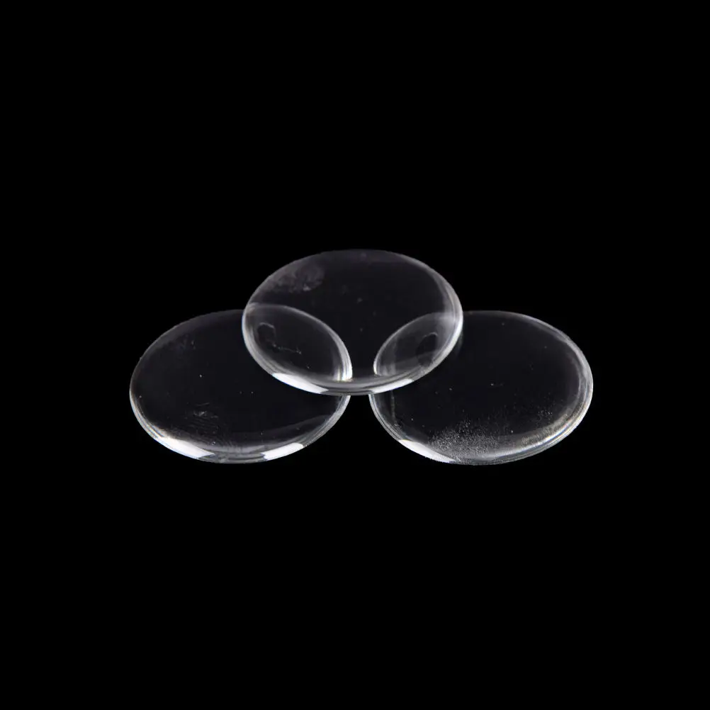 100pcs/sheet 25mm Clear Epoxy Stickers Round Dome 3D Crystal Resin Self Adhesive Patch Dots Label For Bottle Caps Crafting DIY