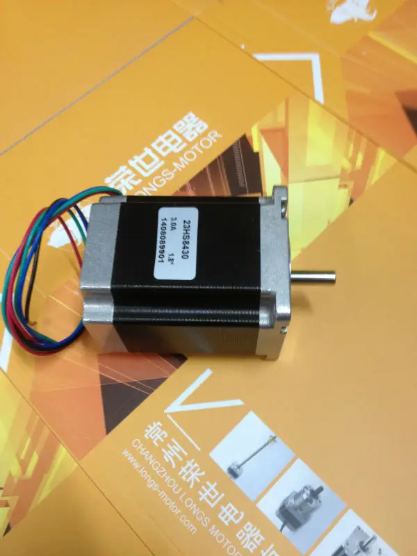 Stepper Motor 3Axis Nema 23 270oz.in 23HS8430 3A DM542A Stepper Driver Power CNC Router Engraving LONGS MOTOR