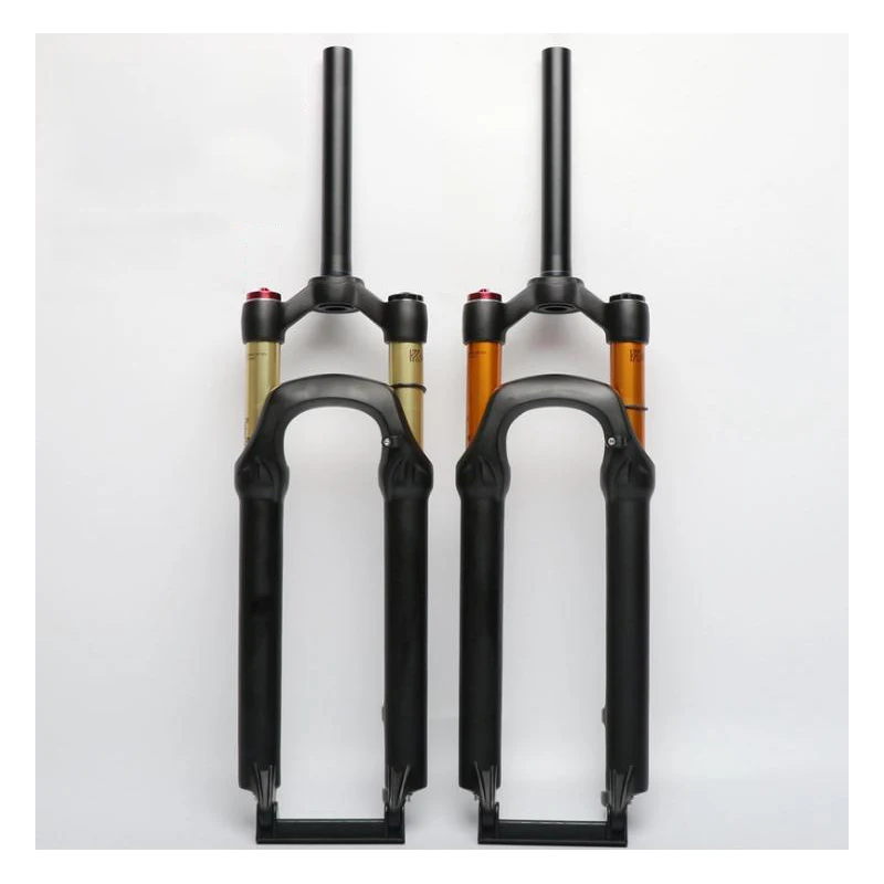 

bicycle air fork 26 27.5 ER MTB mountain suspension fork air resilience shoulder control straight pipe Kashima inner pipe