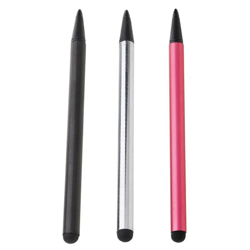 2 in1 Touch Screen Pen Stylus Universal For iPhone iPad Samsung Tablet Phone