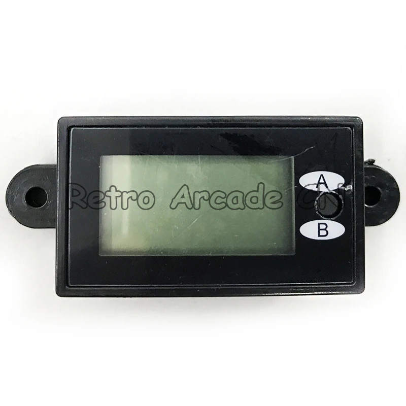 10 Chiếc LC-0208A 8 Chữ Số 2 Kênh Màn Hình Điện Tử LCD Đồng Xu Phản Đo Với Số Theo Dõi Arcade Khe Cắm Mech Dành Cho Game máy