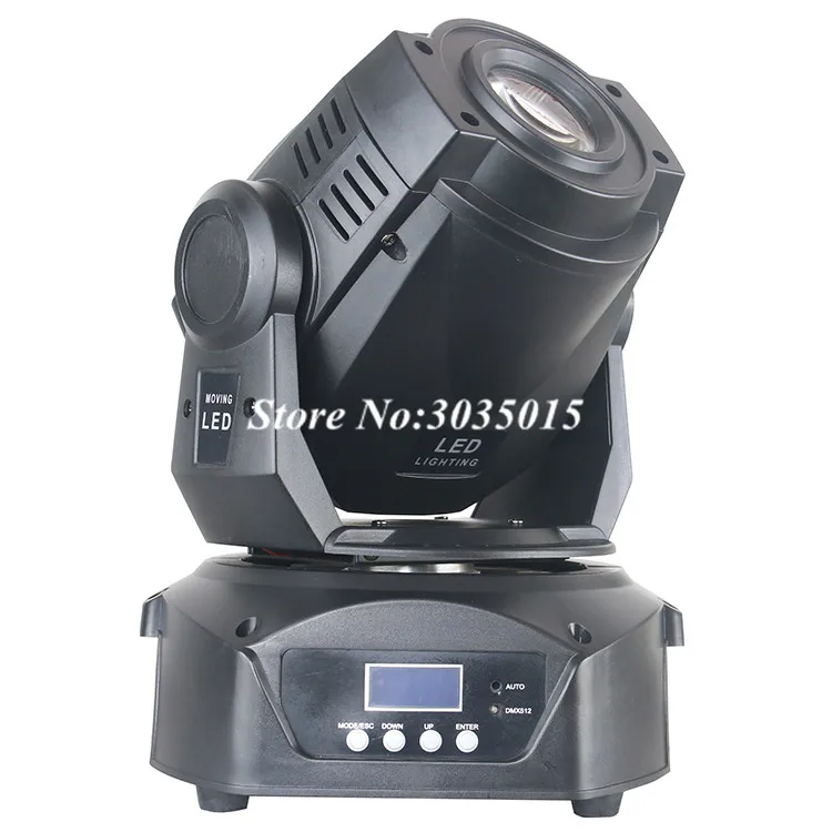 8pcs/lot High Brightness LED 90W Spot Moving Head Lights LED Gobo 90watt spots Effect DMX512 For Dj Nightclub Party Stage