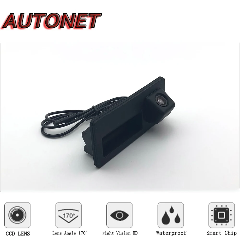 AUTONET CAR Trunk Handle Camera For Volkswagen VW Passat B8 Comfortline Variant 2015 2016 2017 2018 2019 Backup Rear View camera