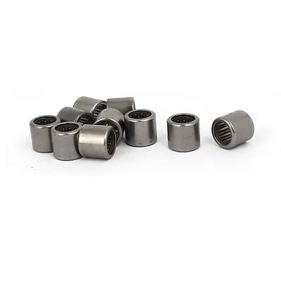 Rolamento de agulha para copo desenhado, 9mm x 13mm x 12mm, complementar completo, hk0912, 10 peças