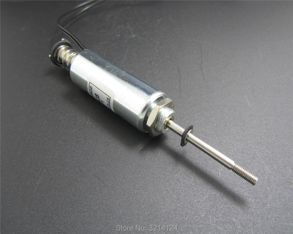 Ds - 1642  slectromagnet  dc24v keyboard tester, computer embroidery machine, push round, round tubular type, 15 mm