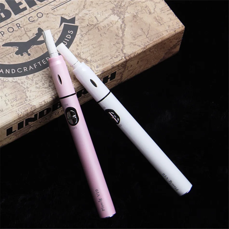 Vendita calda originale Pluscig V10 Vape Pen heat not burn vaporizzatore con kit vape 900mah compatibile per stick iqo stick IQOC