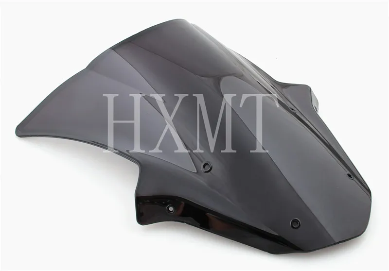 HotSale For Kawasaki ZX10R ZX 10R 2011 2012 2013 2014 2015 Black Windshield WindScreen Double Bubble