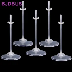 5 Pcs Translucence Doll Stands Figure Display Holder High Quality Toy Model Accessories for Barbie Doll 1/6 30cm Baby Kids Toys