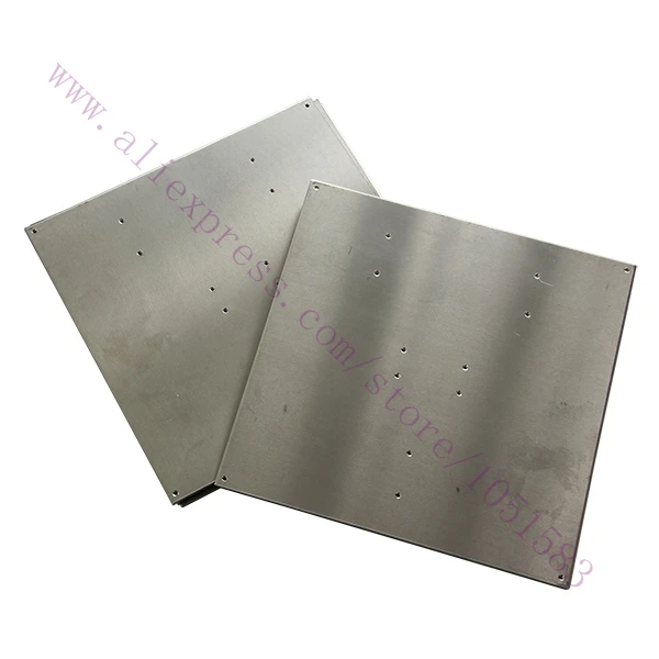 

Hot Bed Heating Aluminum plate 220x220x2mm for heatbed MK2B/MK2A of 3D printer,Reprap, Mendel Free Shipping