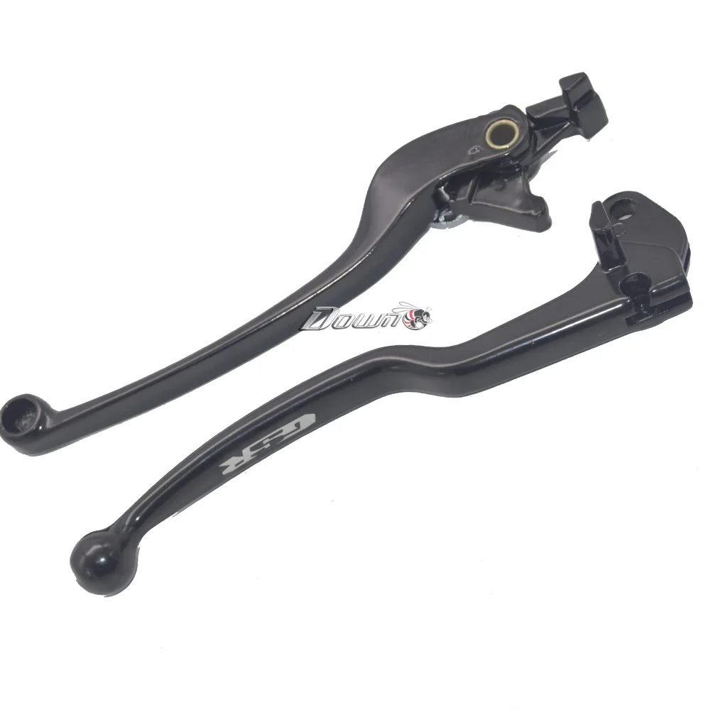 With Logo(Laser) GSR motorcycle parts Brake Clutch Lever fit For SUZUKI GSR600 GSR750 GSR400 GSR 400 600 750