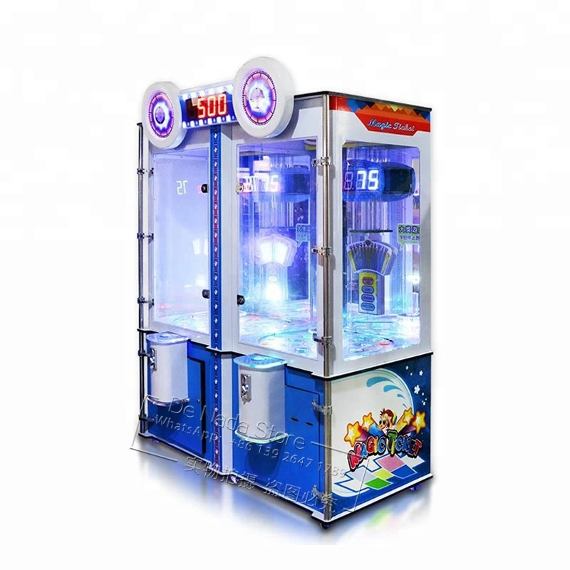 Game Center Happy Jump Ball Monster Drop Roulette Games Magic Tickets Redemption Arcade Game Machine