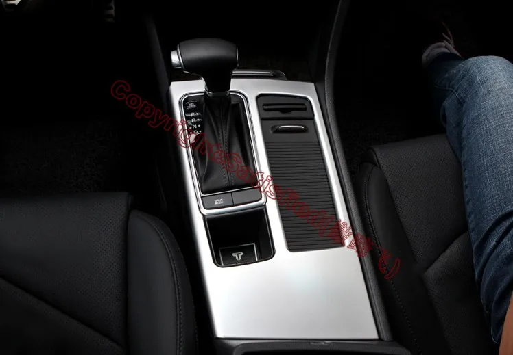 

ABS жемчужно-хромированная внутренняя накладка на ручку переключения передач для KIA K5 Optima AT 2016 2017, автомобильные аксессуары, наклейки