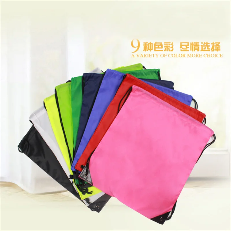 35 x 40 cm Oxford cloth pockets polyester band pockets 210D oxford backpack bag drawstring backpack