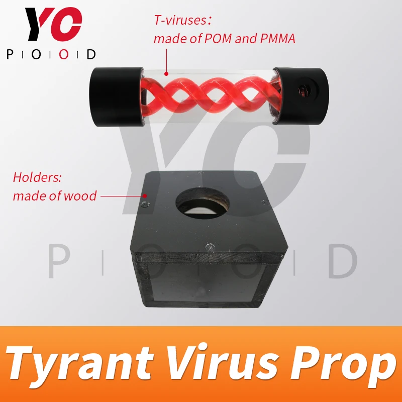 T-Virus prop Room escape put the virus to the designated location to unlock YOPOOD real life takagism games in chamber room