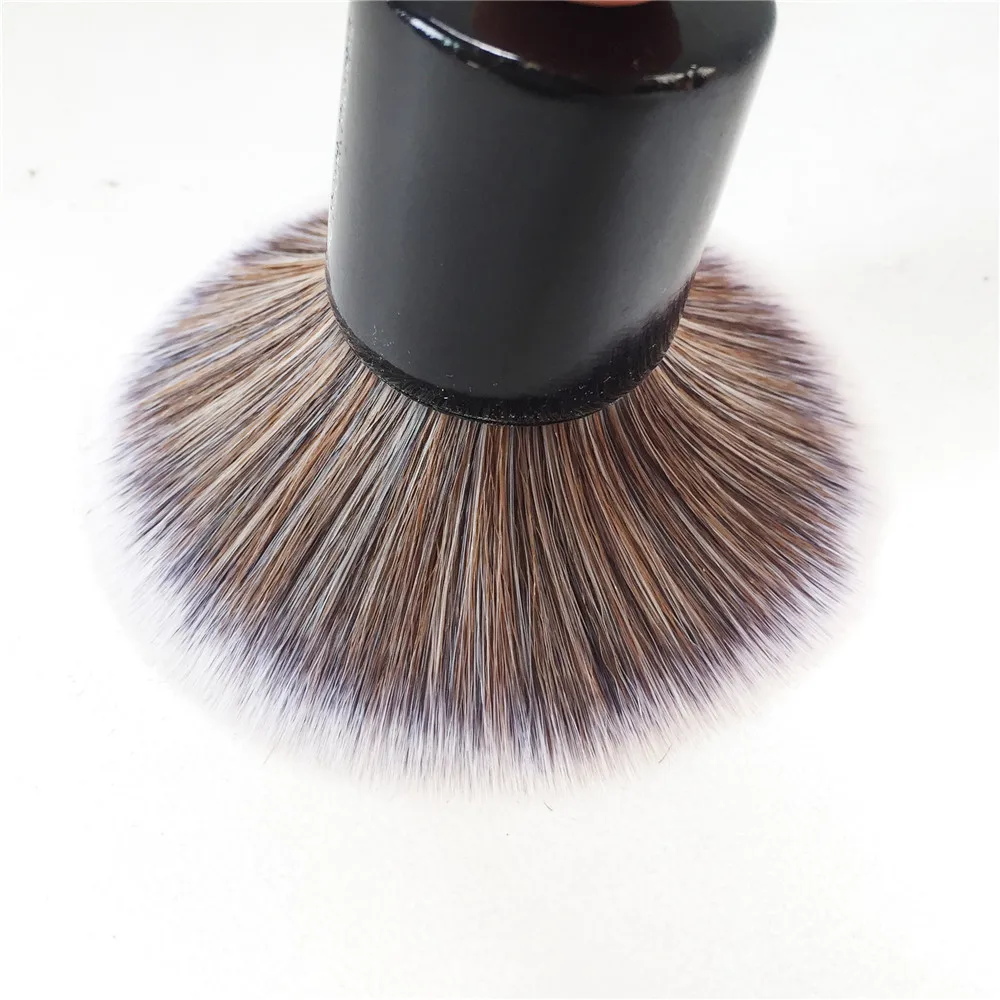 Pro Kabuki Brush #43 - Buffer Brush for Face Powder Bronzer Blusher Mineral Makeups - Quality Makeup brushes Tool