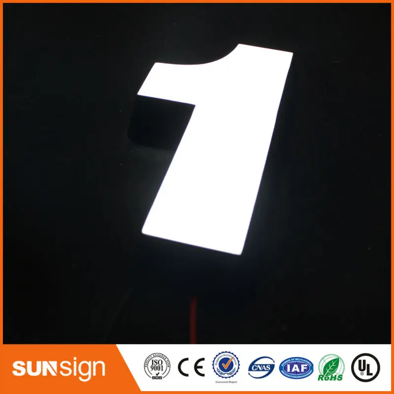 Iklan Outdoor LED illuminated sign huruf