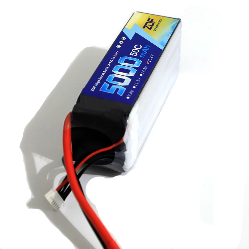 ZDF część zamienna 6S 22.2V 5000mAh 50C bateria Lipo do wyścigów helikopter dron RC zabawki