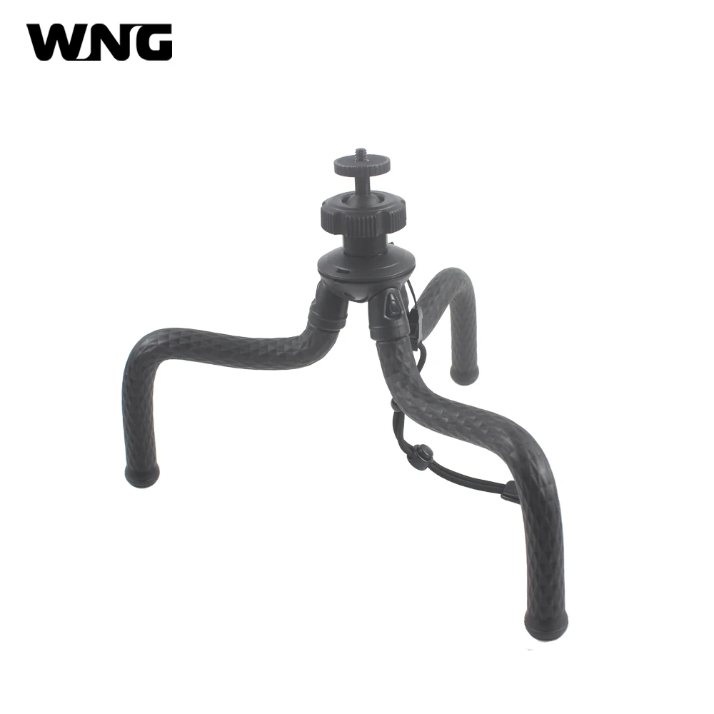 유연한 알루미늄 문어 삼각대 360 파노라마 볼 헤드 폰 홀더, 아이폰 니콘 캐논 DSLR 카메라 고프로 히어로 6 5 4