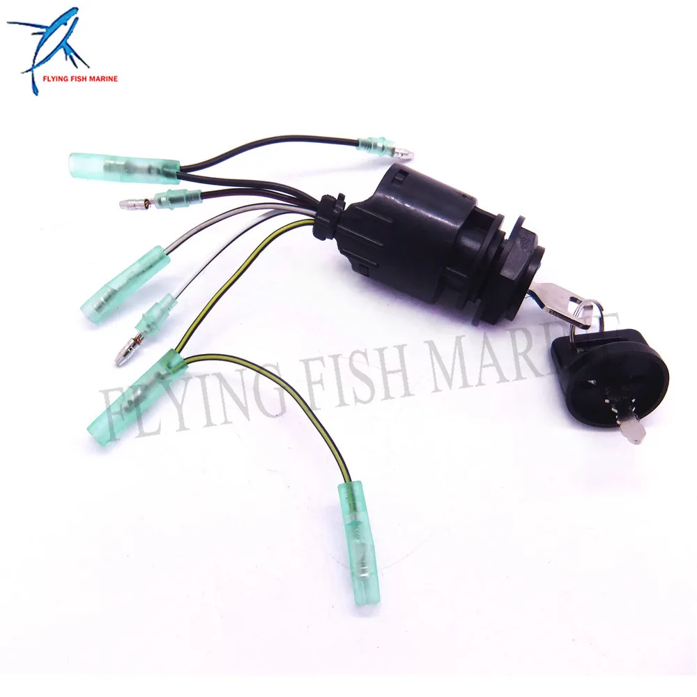 Outboard Motor 35100-ZV5-013 35100ZV5013 Ignition Key Switch Combination for Honda BF115 BF135 BF150 BF200 BF225 Boat Engine