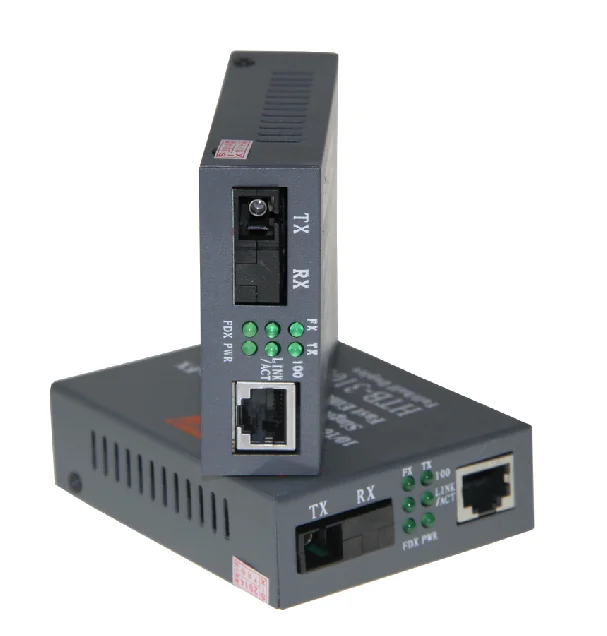 One pair HTB-3100 HTB-3100A/B 25KM netLINK 10/100M Single-mode Single-fiber WDM Fiber Media Converter