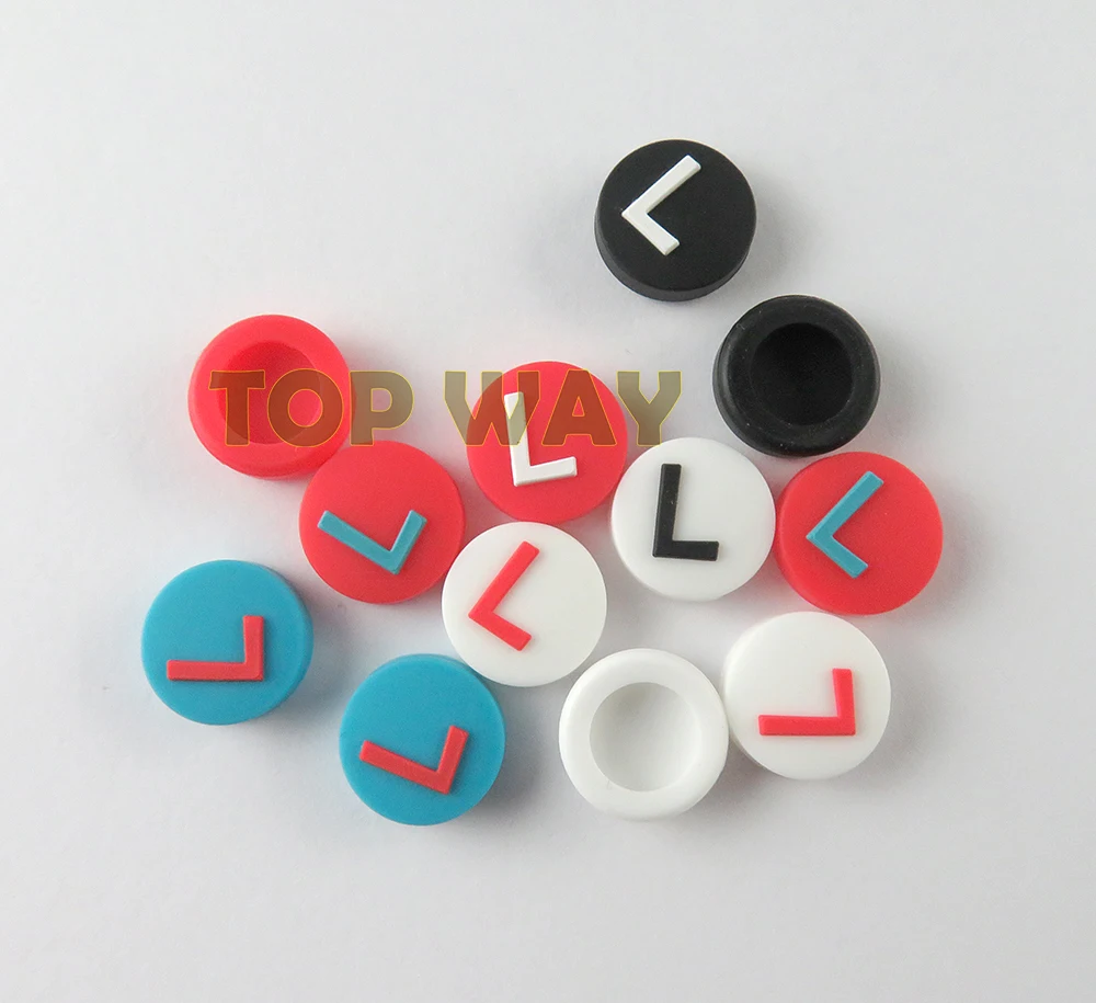 6pcs Silicone Caps For Poke Ball Plus Thumb sticks Rubber Grip Cover For Nintend Switch NS Pokeball Game Analog Thumb stick Cap