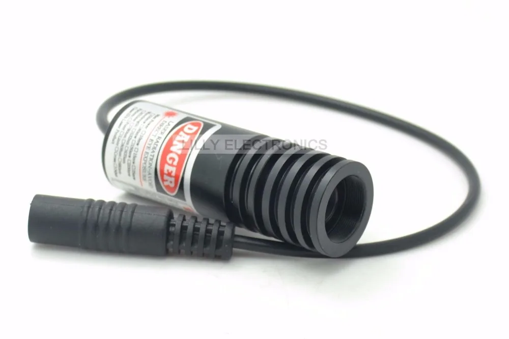 650nm 100mW Red Laser Line Locator Module 22x70mm with EU standard Adapter