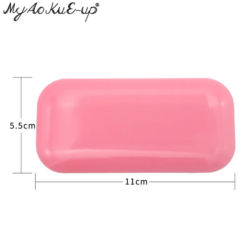 1 stücke Silikon Kleber Pad Dichtung Für Wimpern Verlängerung Kleber Halter 2mm Wimpern Kleber Palette Paste Kleber Pads Make-Up werkzeuge – Detail 3