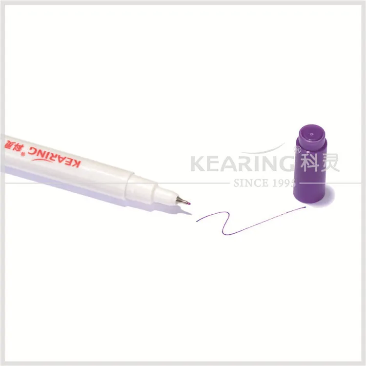 Keling 6pcs/lot Air Erasable Markers Non-toxic Purple Ink Marker for Fabric Pen Clothing